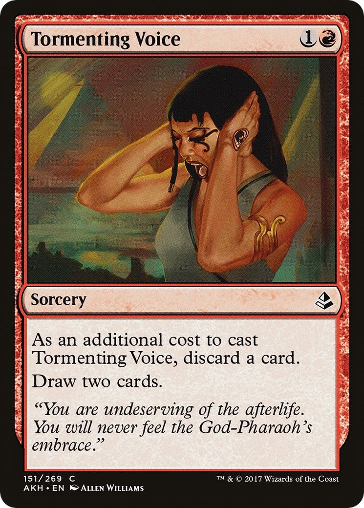 Image for Tormenting Voice (151) (Amonkhet) - Magic: The Gathering