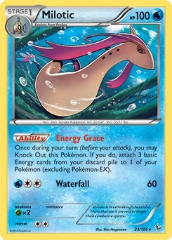 Image for Milotic - 23/106 (XY Flashfire) (023/106) (Deck Exclusives) - Pokemon