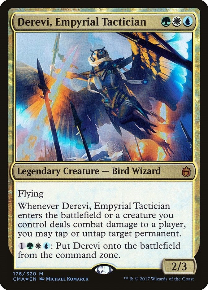 Image for Derevi, Empyrial Tactician (176) (Commander Anthology) - Magic: The Gathering