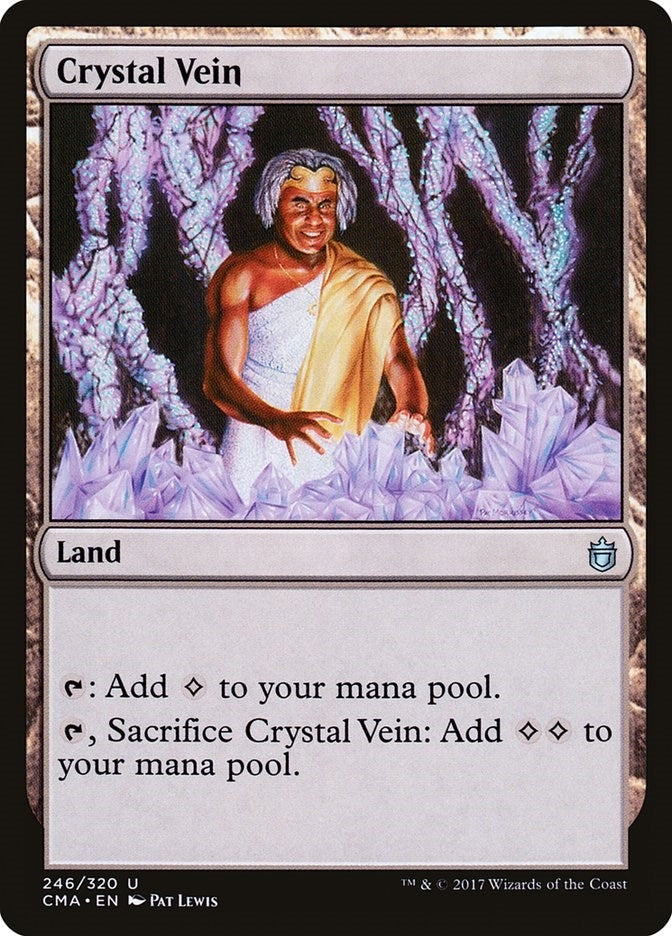 Image for Crystal Vein (246) (Commander Anthology) - Magic: The Gathering