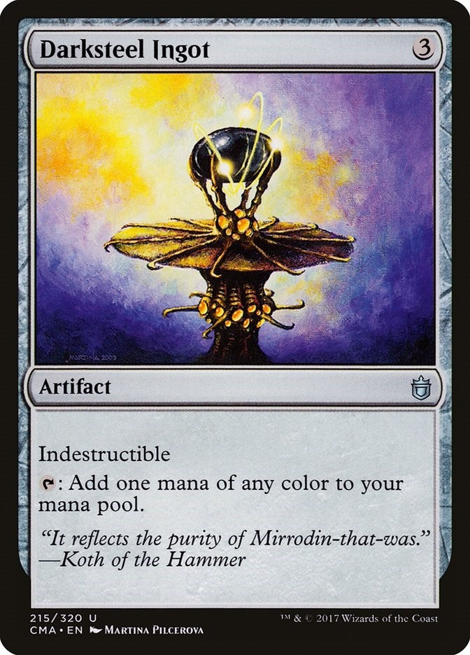 Image for Darksteel Ingot (215) (Commander Anthology) - Magic: The Gathering