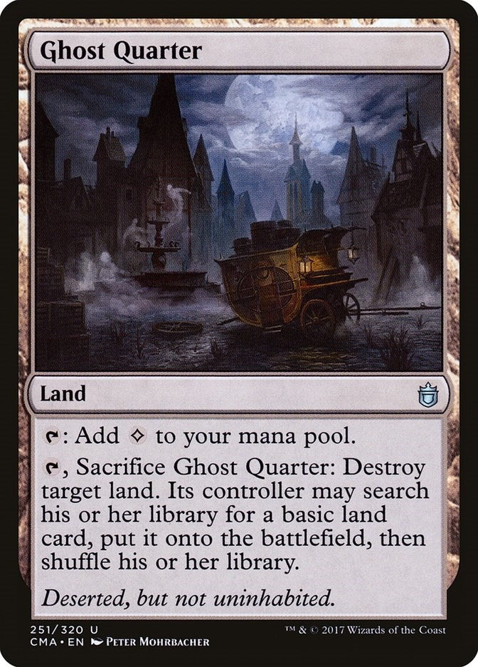 Image for Ghost Quarter (251) (Commander Anthology) - Magic: The Gathering