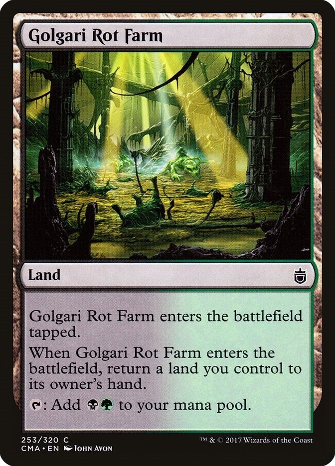 Image for Golgari Rot Farm (253) (Commander Anthology) - Magic: The Gathering