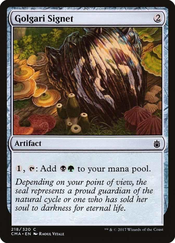 Image for Golgari Signet (218) (Commander Anthology) - Magic: The Gathering