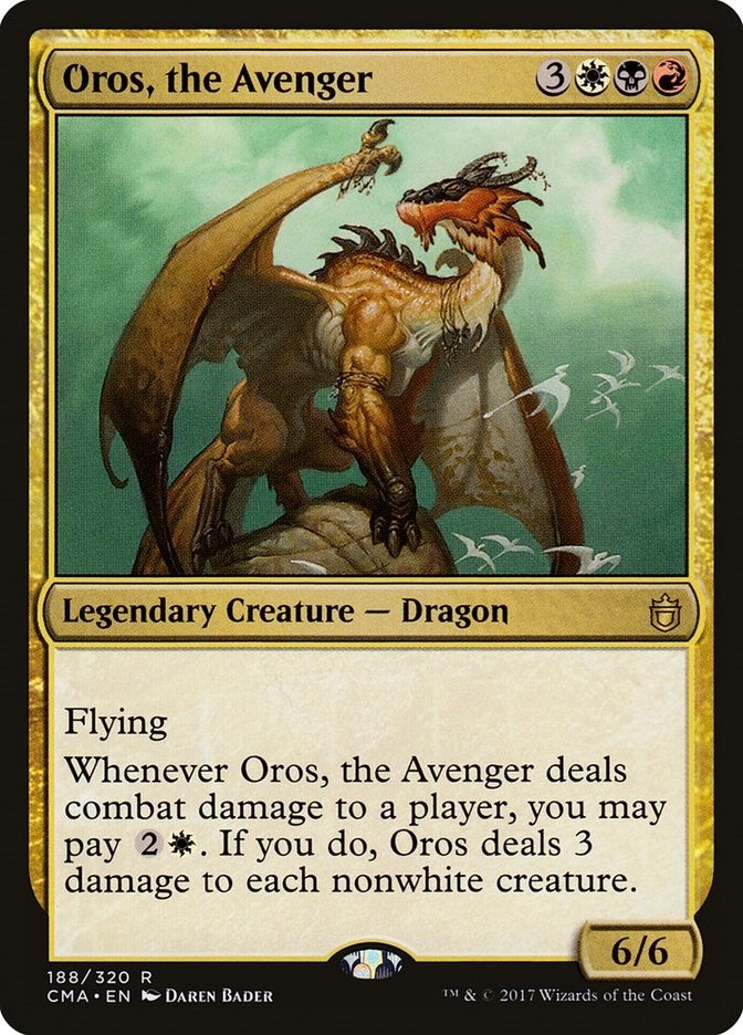 Image for Oros, the Avenger (188) (Commander Anthology) - Magic: The Gathering