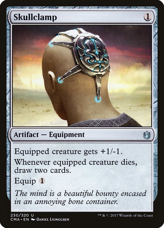 Image for Skullclamp (230) (Commander Anthology) - Magic: The Gathering