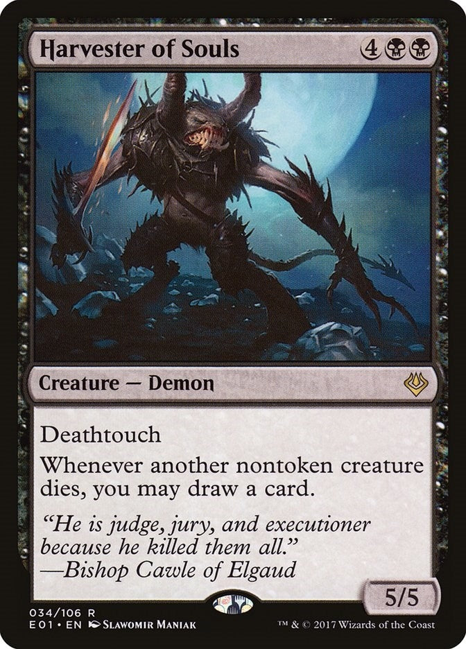 Image for Harvester of Souls (34) (Archenemy: Nicol Bolas) - Magic: The Gathering