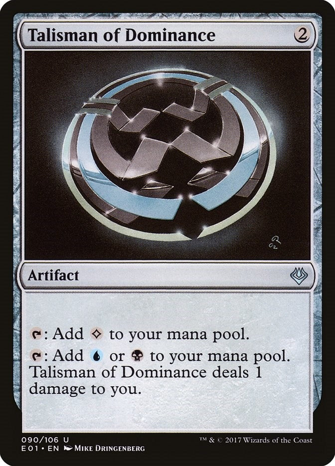 Image for Talisman of Dominance (90) (Archenemy: Nicol Bolas) - Magic: The Gathering