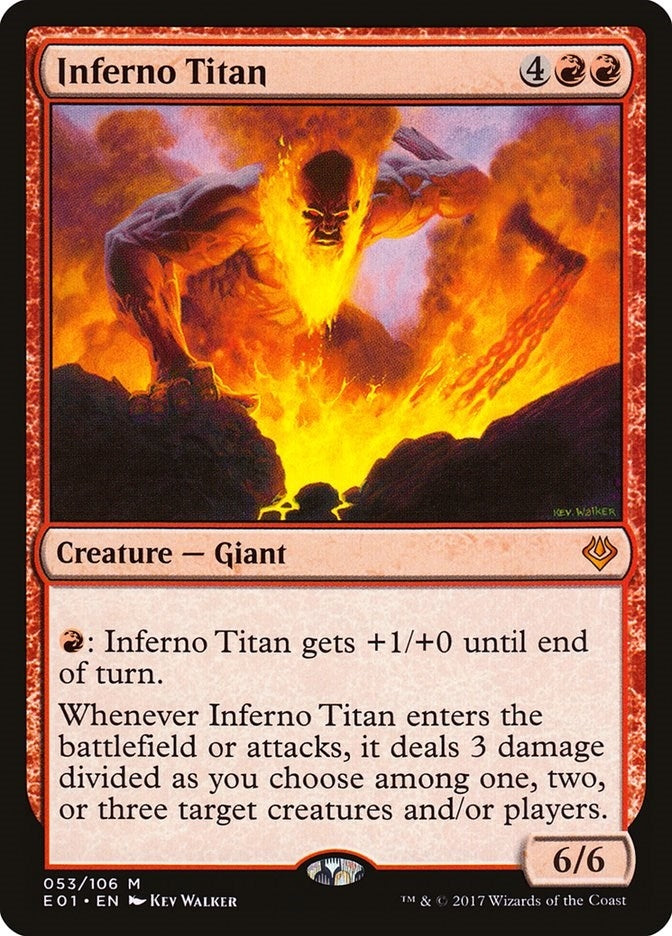 Image for Inferno Titan (53) (Archenemy: Nicol Bolas) - Magic: The Gathering