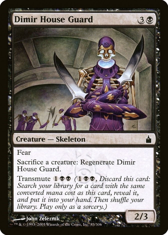 Image for Dimir House Guard (83) (Ravnica: City of Guilds) - Magic: The Gathering