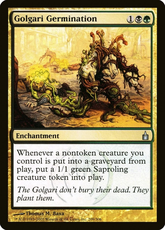 Image for Golgari Germination (209) (Ravnica: City of Guilds) - Magic: The Gathering