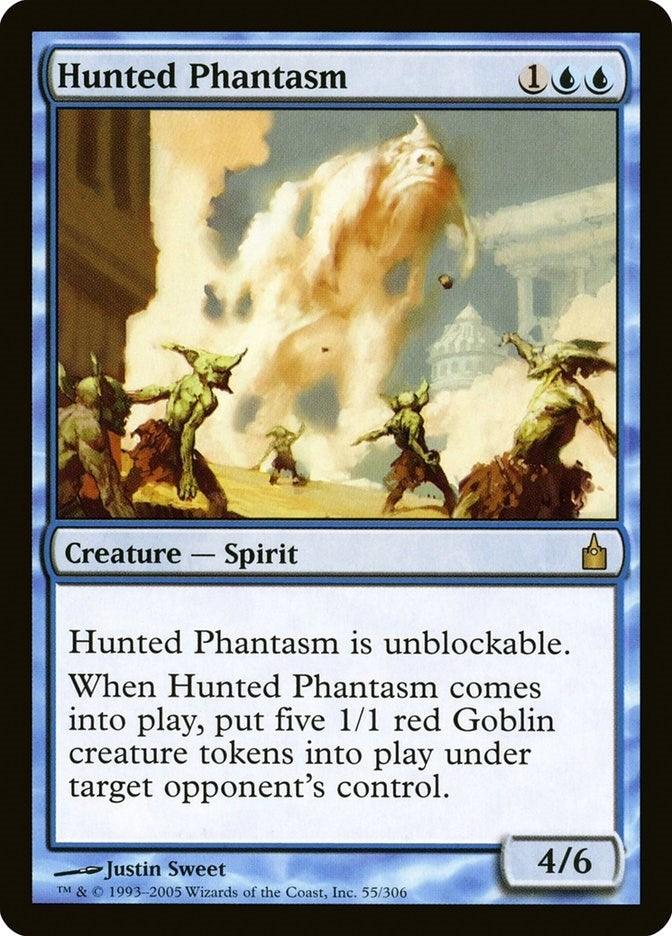 Image for Hunted Phantasm (55) (Ravnica: City of Guilds) - Magic: The Gathering