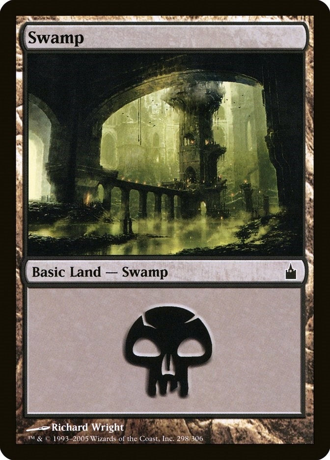 Image for Swamp (298) (298) (Ravnica: City of Guilds) - Magic: The Gathering