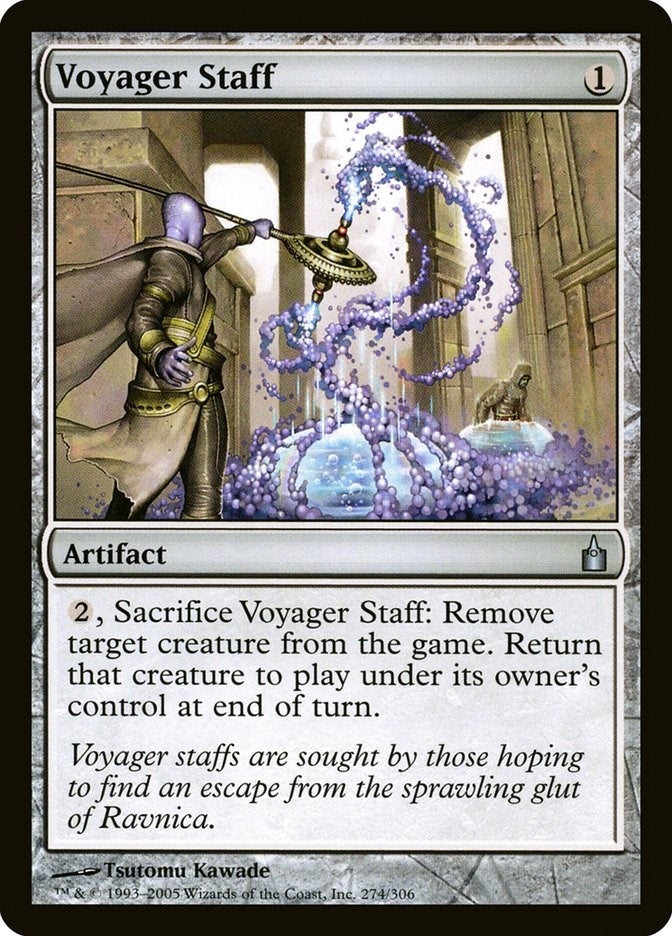 Image for Voyager Staff (274) (Ravnica: City of Guilds) - Magic: The Gathering