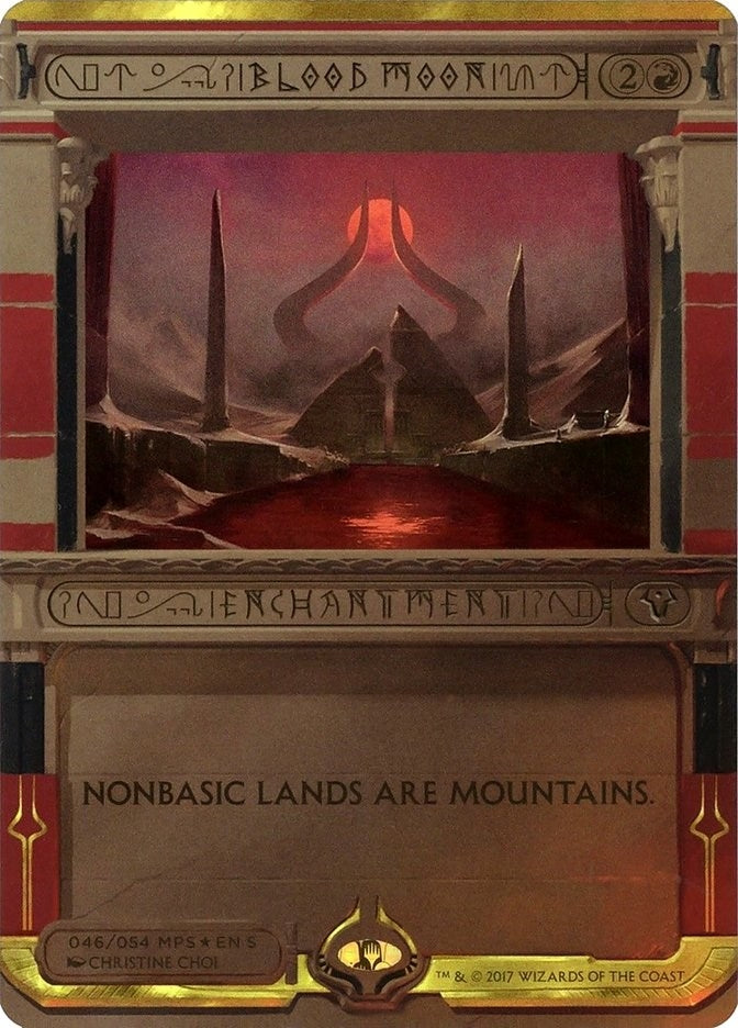 Image for Blood Moon (46) (Masterpiece Series: Amonkhet Invocations) - Magic: The Gathering