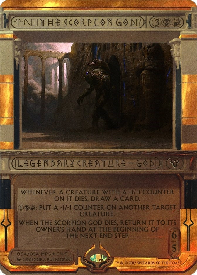 Image for The Scorpion God (54) (Masterpiece Series: Amonkhet Invocations) - Magic: The Gathering