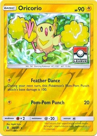 Image for Oricorio - 46/145 (Pokemon League) (046/145) (League & Championship Cards) - Pokemon