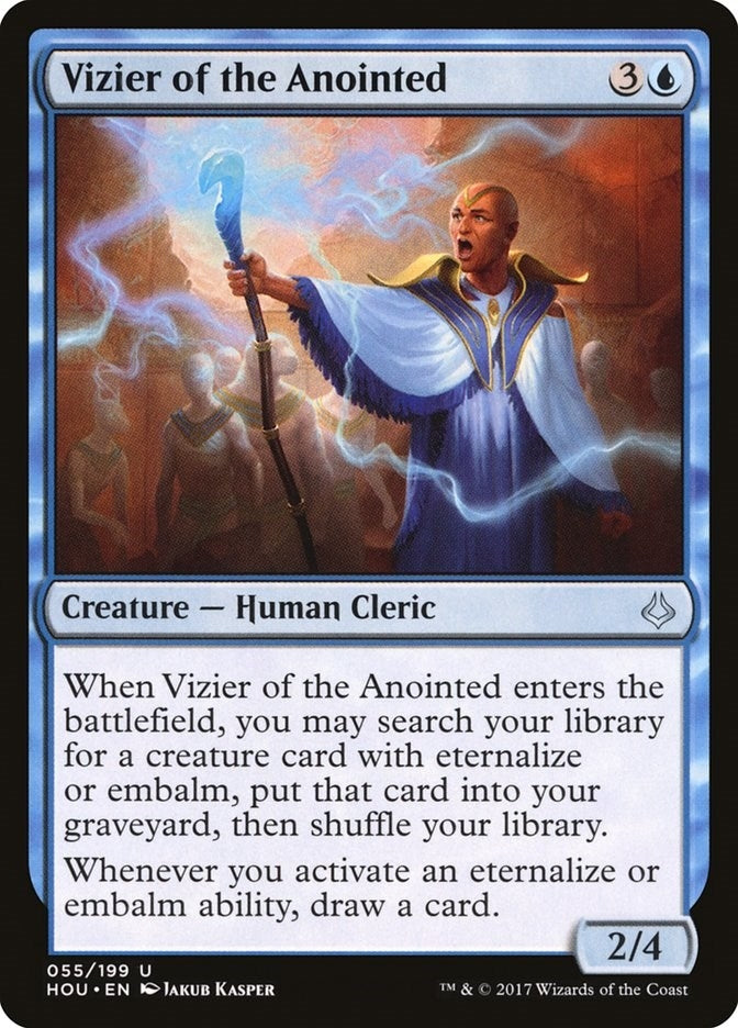 Image for Vizier of the Anointed (55) (Hour of Devastation) - Magic: The Gathering