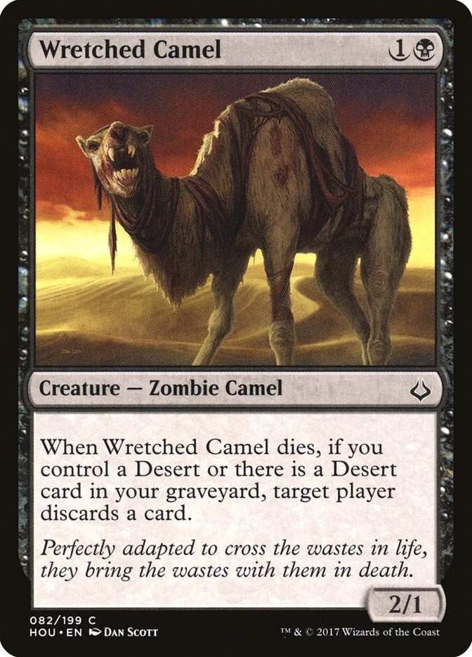 Image for Wretched Camel (82) (Hour of Devastation) - Magic: The Gathering