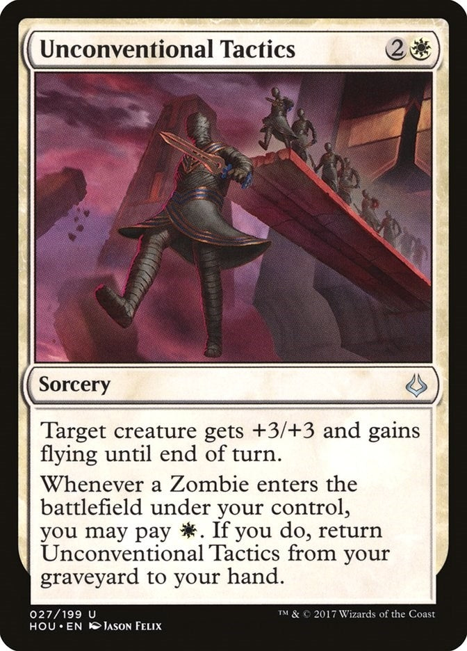 Image for Unconventional Tactics (27) (Hour of Devastation) - Magic: The Gathering