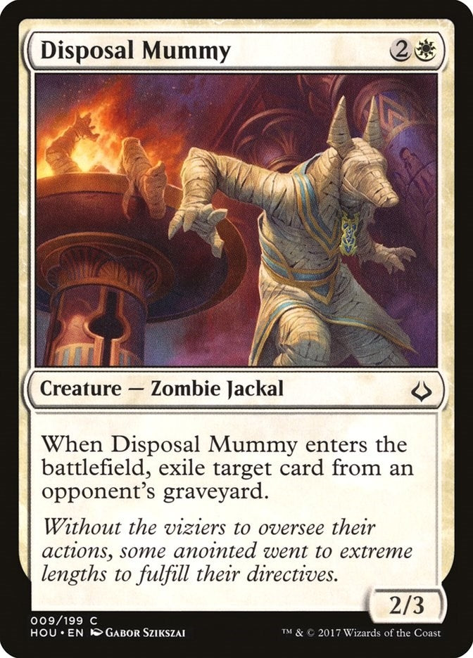 Image for Disposal Mummy (9) (Hour of Devastation) - Magic: The Gathering