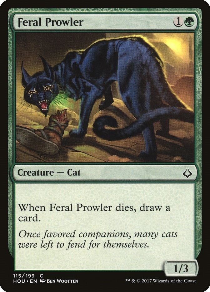 Image for Feral Prowler (115) (Hour of Devastation) - Magic: The Gathering