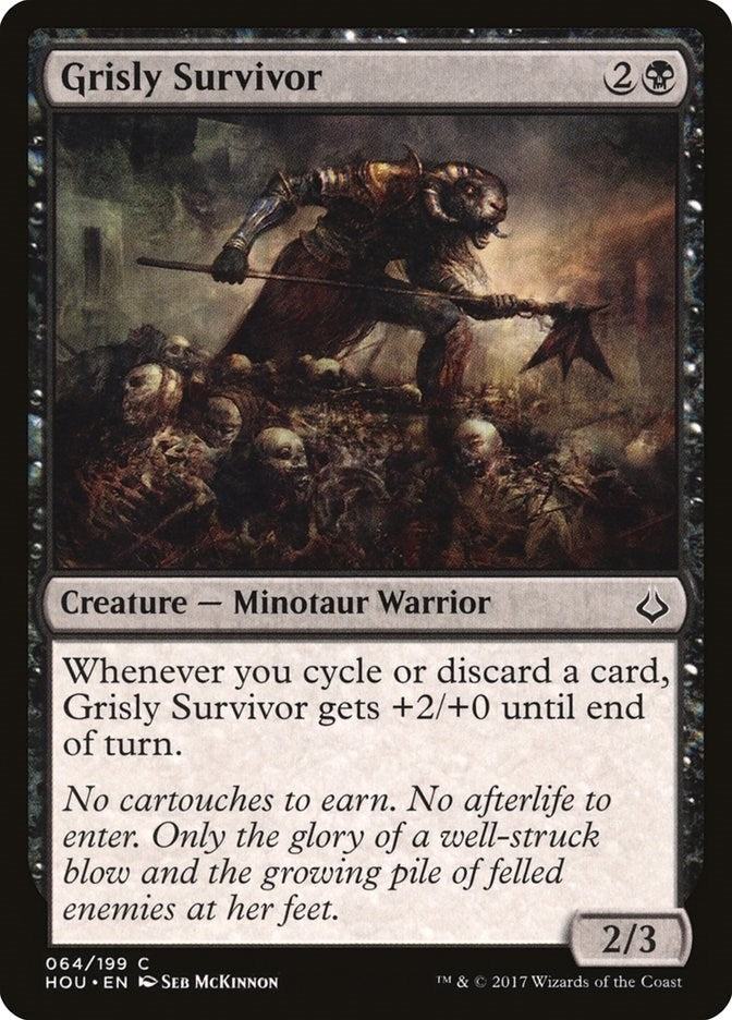 Image for Grisly Survivor (64) (Hour of Devastation) - Magic: The Gathering