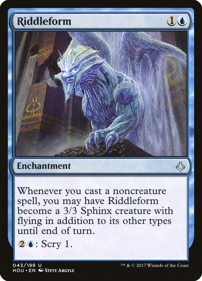 Image for Riddleform (43) (Hour of Devastation) - Magic: The Gathering