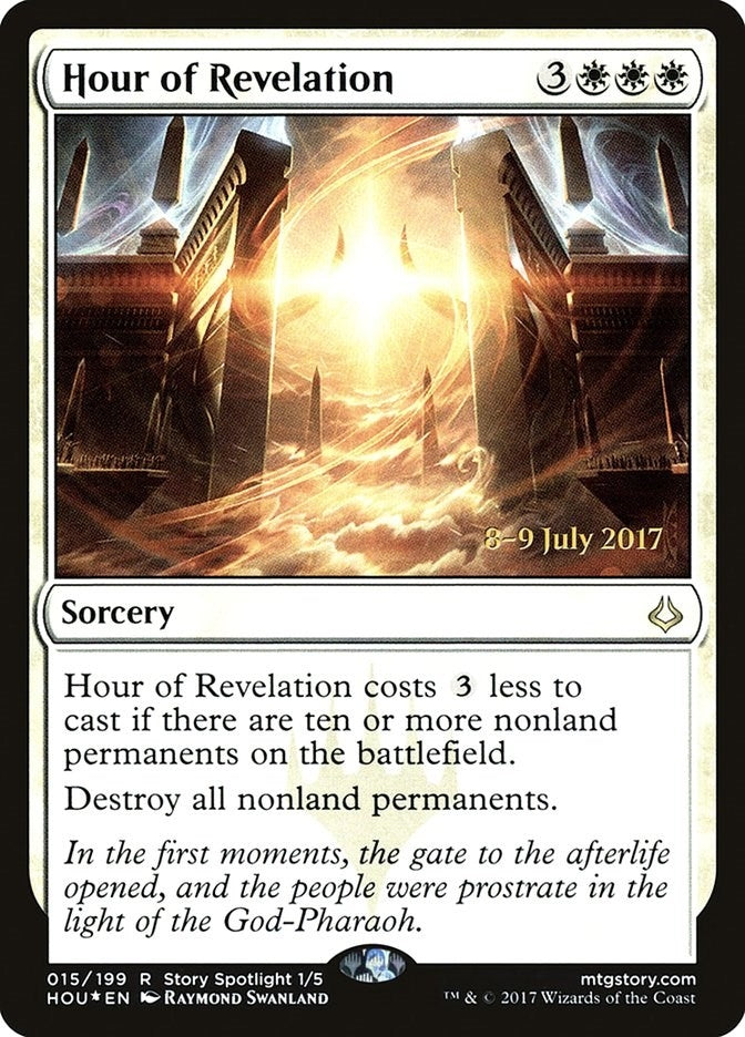 Image for Hour of Revelation (15) (Prerelease Cards) - Magic: The Gathering
