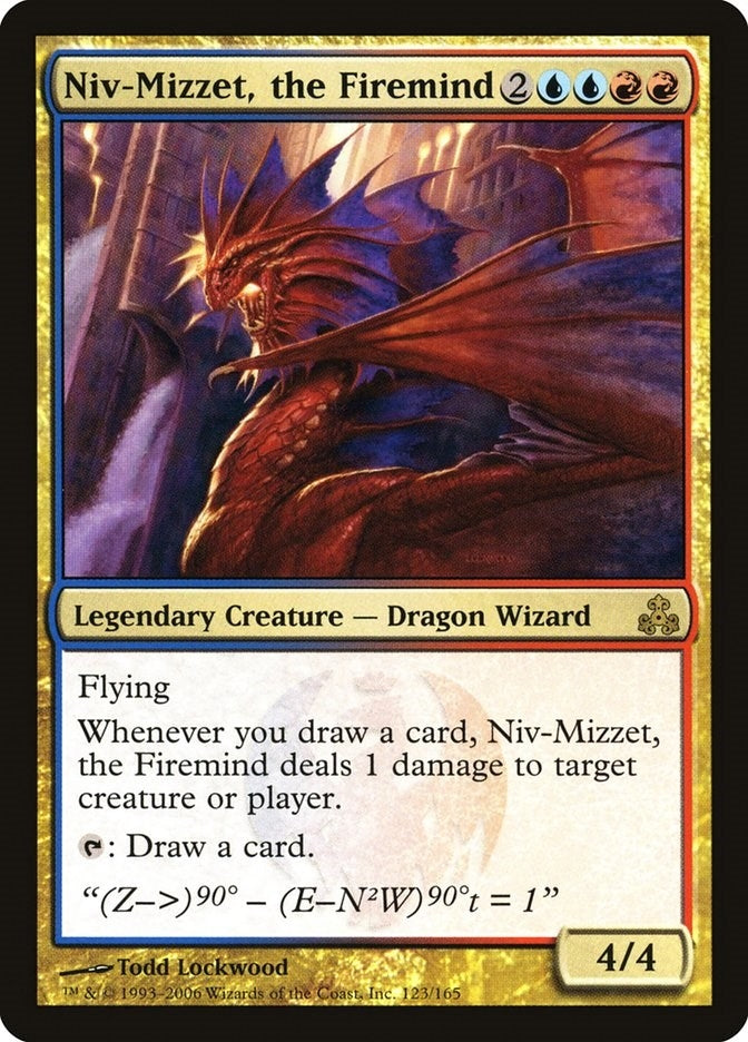 Image for Niv-Mizzet, the Firemind (123) (Guildpact) - Magic: The Gathering