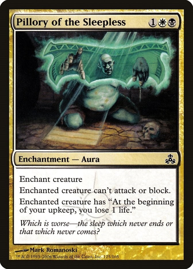 Image for Pillory of the Sleepless (125) (Guildpact) - Magic: The Gathering