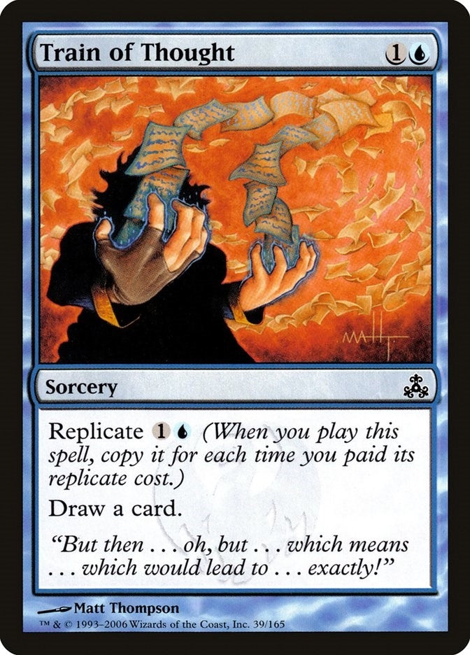 Image for Train of Thought (39) (Guildpact) - Magic: The Gathering