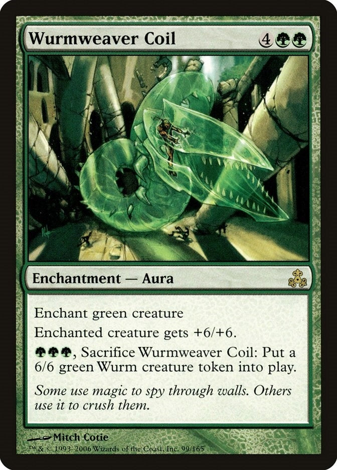 Image for Wurmweaver Coil (99) (Guildpact) - Magic: The Gathering