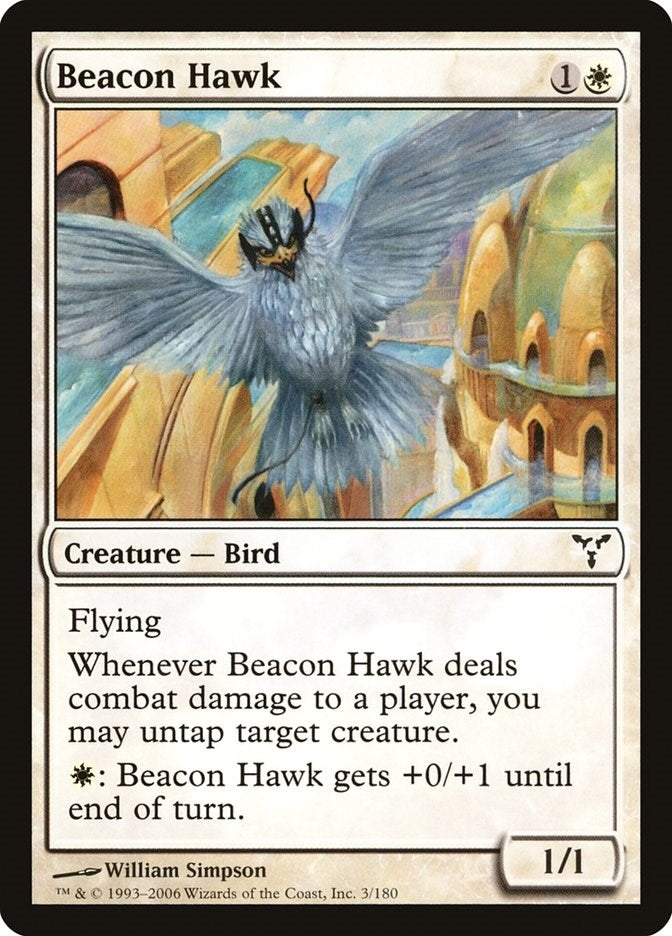 Image for Beacon Hawk (3) (Dissension) - Magic: The Gathering