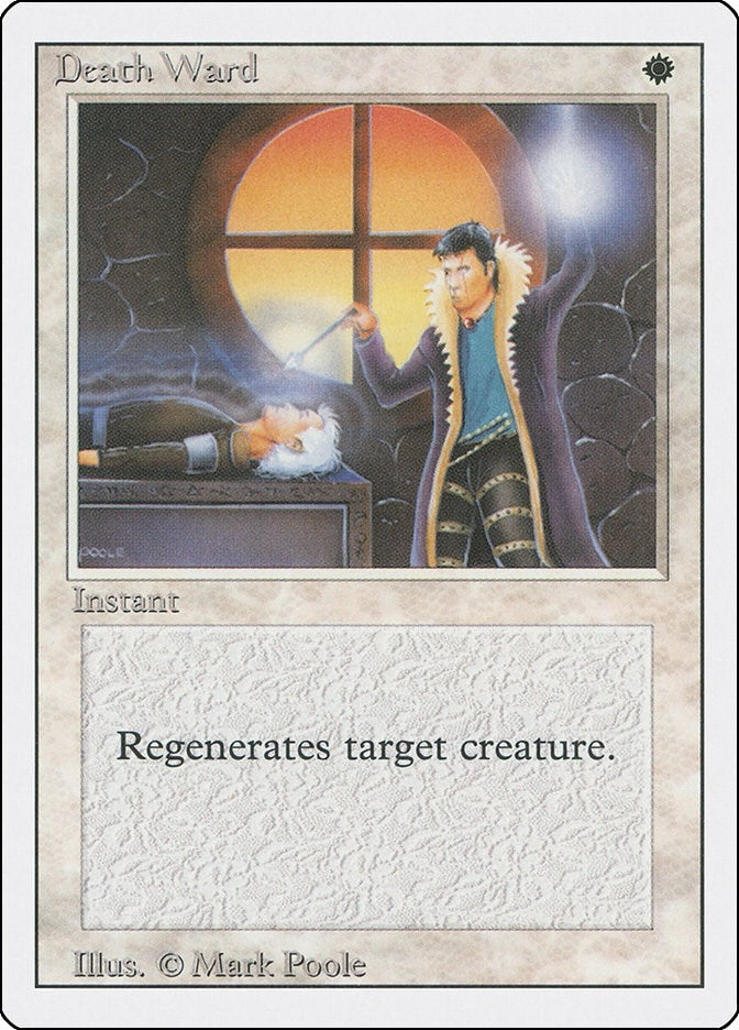 Image for Death Ward (Revised Edition) - Magic: The Gathering