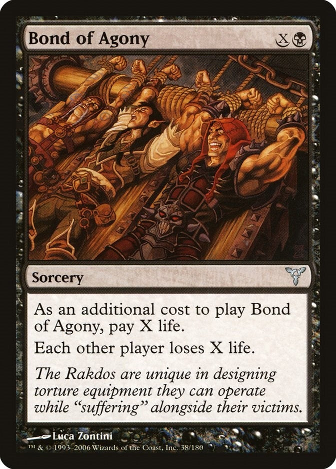 Image for Bond of Agony (38) (Dissension) - Magic: The Gathering