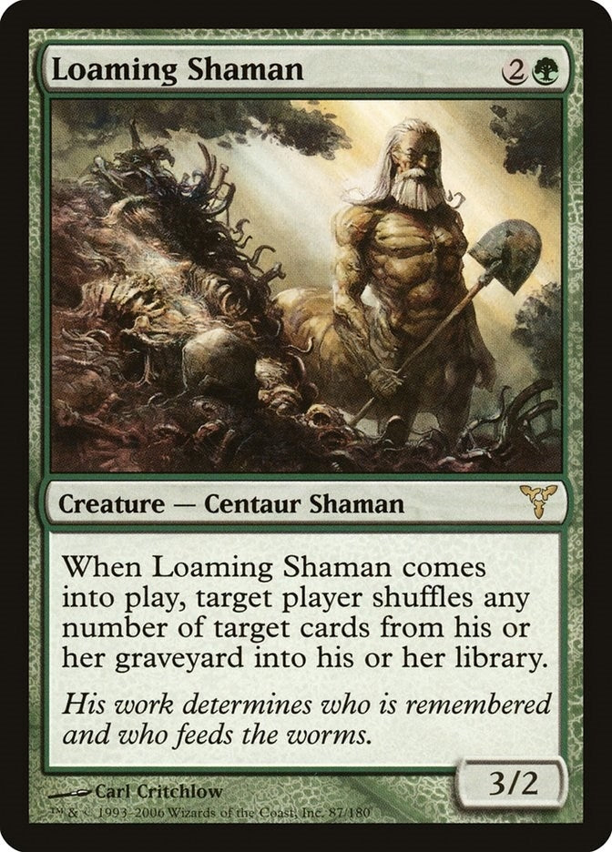 Image for Loaming Shaman (87) (Dissension) - Magic: The Gathering