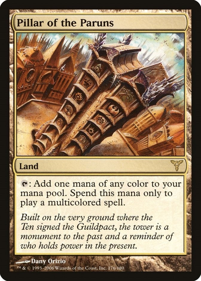 Image for Pillar of the Paruns (176) (Dissension) - Magic: The Gathering