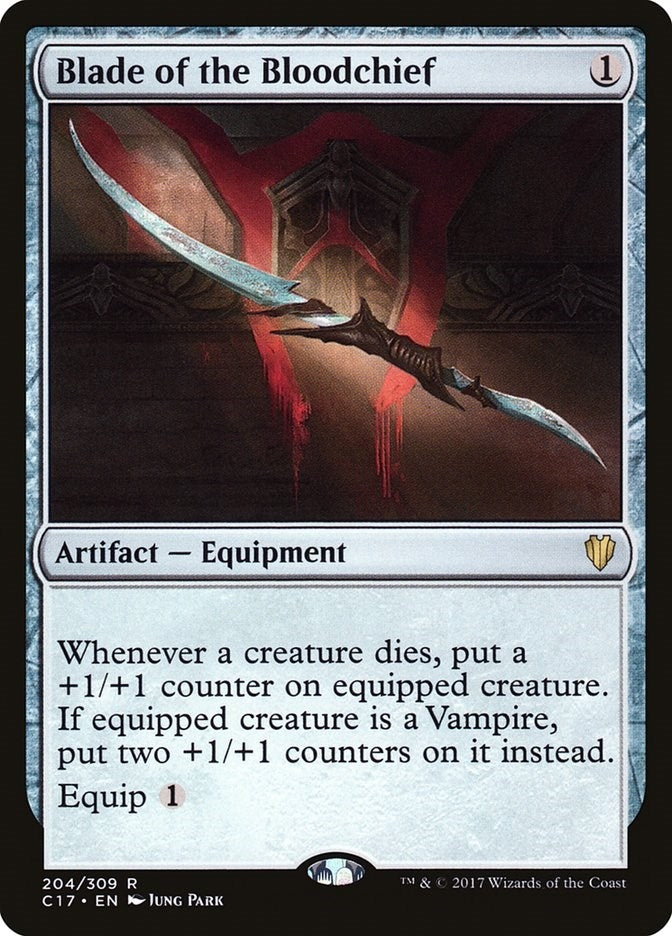 Image for Blade of the Bloodchief (204) (Commander 2017) - Magic: The Gathering