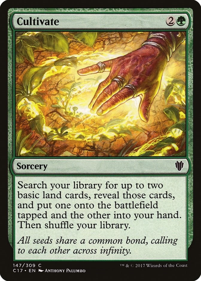 Image for Cultivate (147) (Commander 2017) - Magic: The Gathering