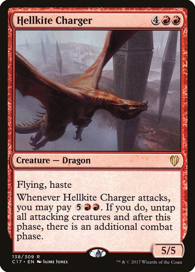 Image for Hellkite Charger (138) (Commander 2017) - Magic: The Gathering