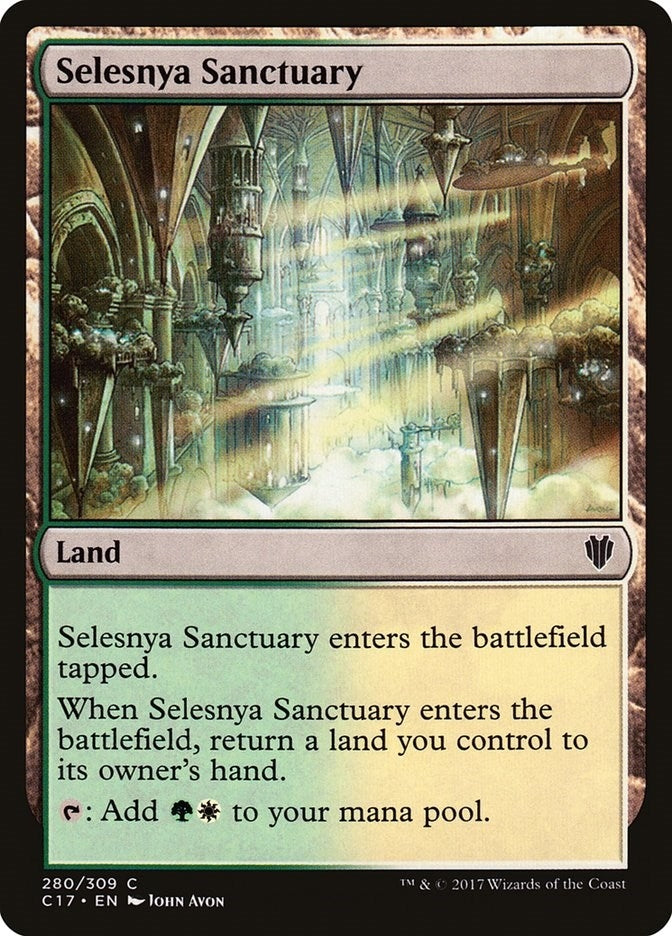 Image for Selesnya Sanctuary (280) (Commander 2017) - Magic: The Gathering