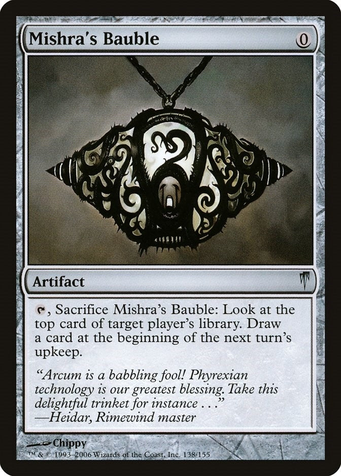 Image for Mishra's Bauble (138) (Coldsnap) - Magic: The Gathering