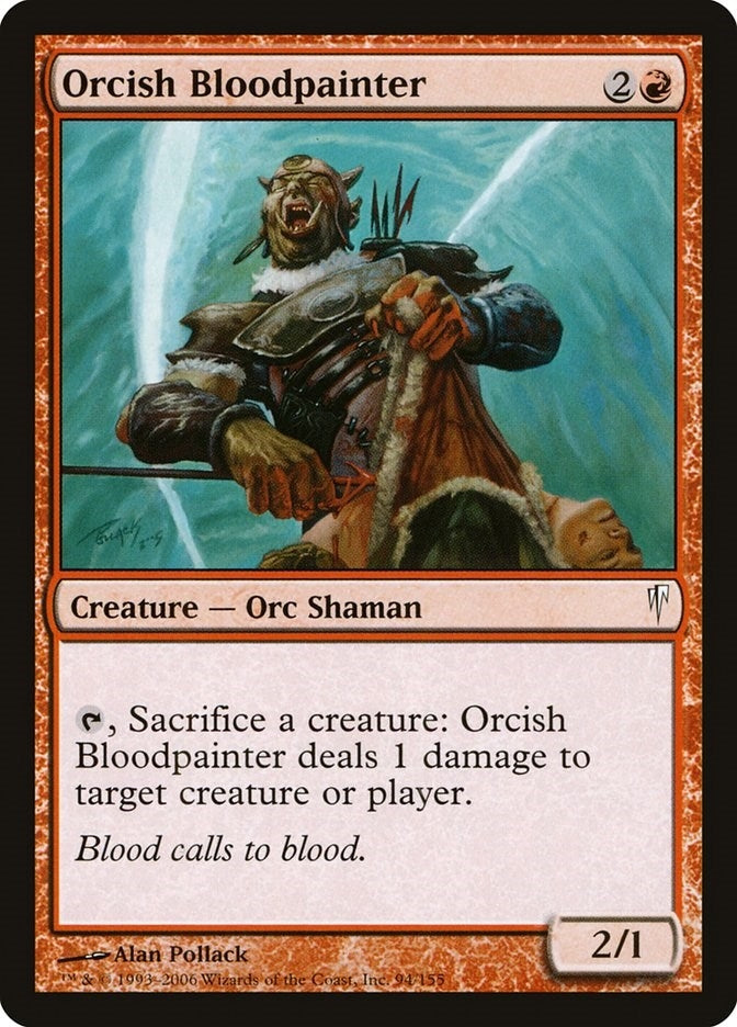 Image for Orcish Bloodpainter (94) (Coldsnap) - Magic: The Gathering
