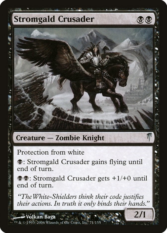 Image for Stromgald Crusader (71) (Coldsnap) - Magic: The Gathering