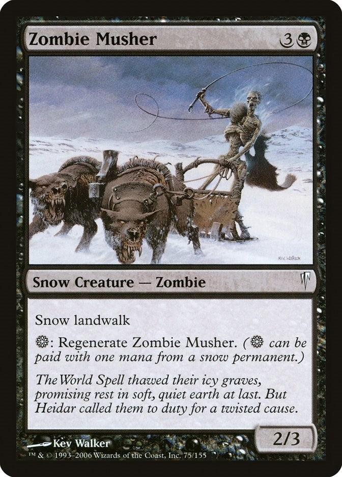 Image for Zombie Musher (75) (Coldsnap) - Magic: The Gathering