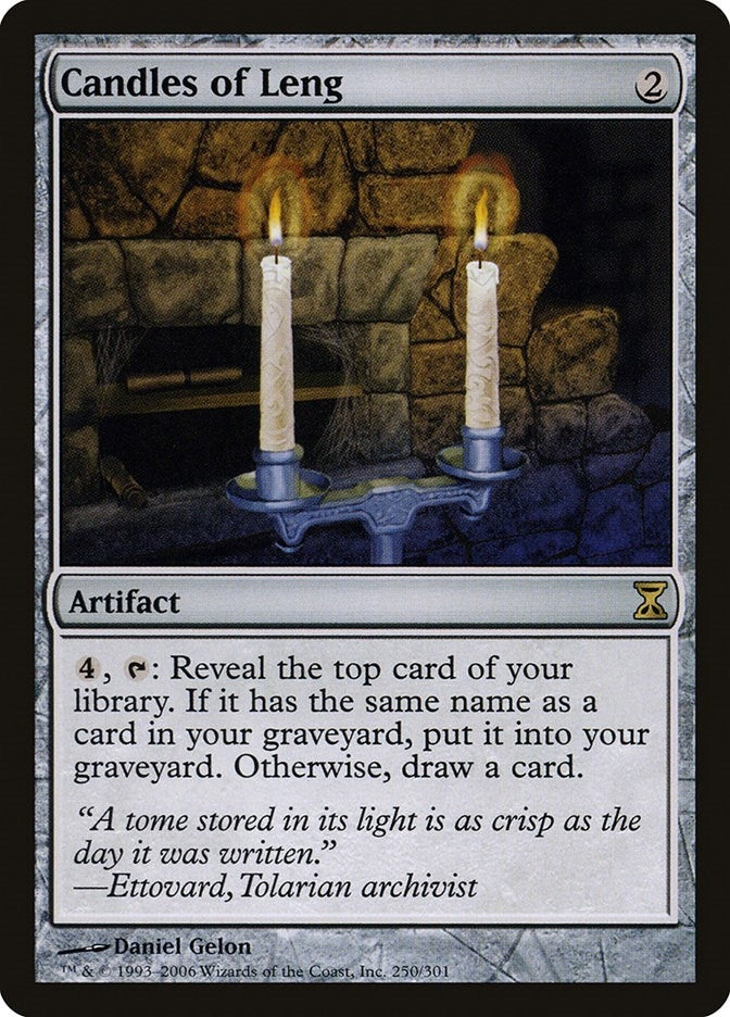 Image for Candles of Leng (250) (Time Spiral) - Magic: The Gathering