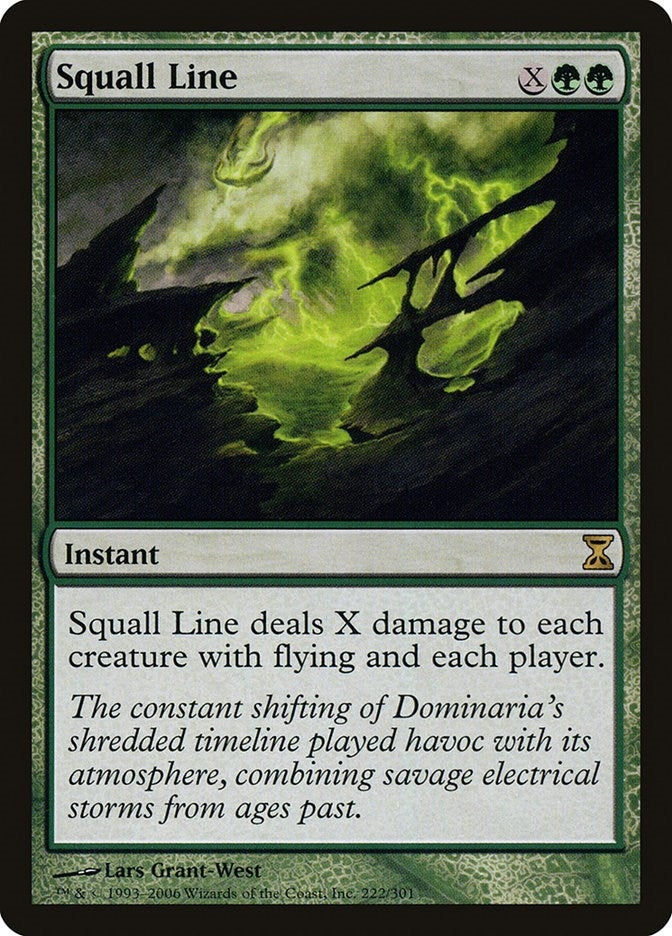 Image for Squall Line (222) (Time Spiral) - Magic: The Gathering
