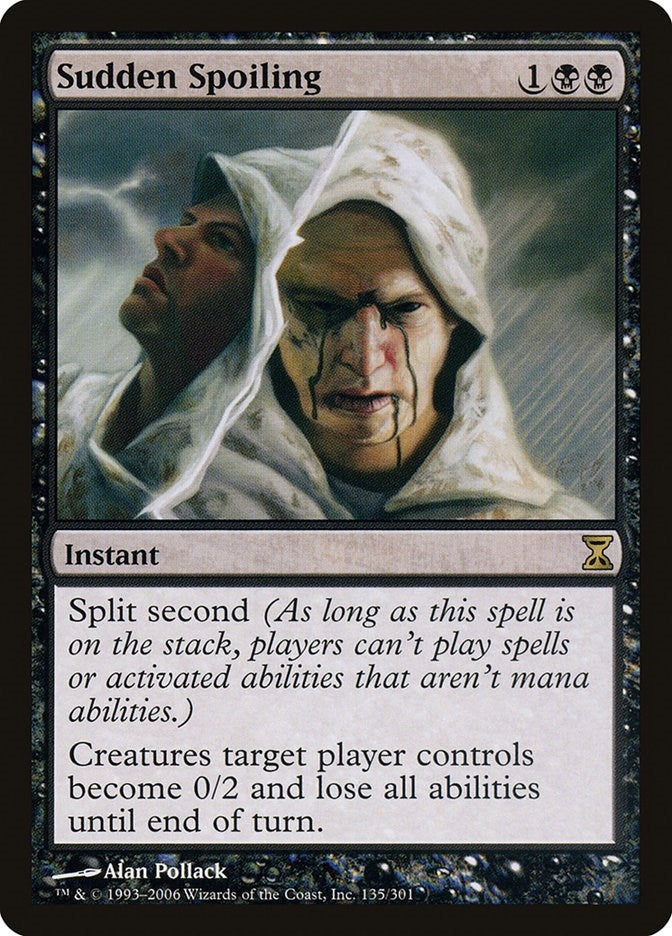 Image for Sudden Spoiling (135) (Time Spiral) - Magic: The Gathering