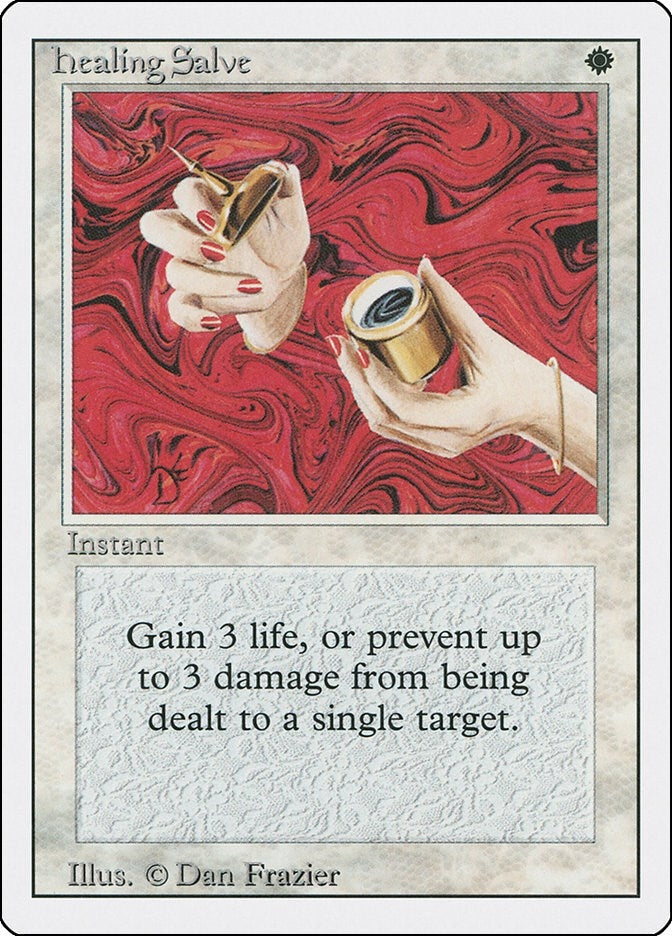 Image for Healing Salve (Revised Edition) - Magic: The Gathering